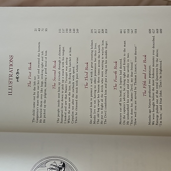 😵1982 1st Printing Franklin Library Gargubtua and Pantagruel leather Rabelaus - Picture 8 of 13